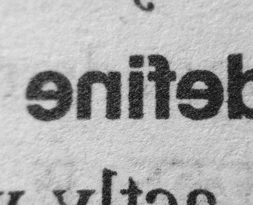 the word "defined" in a dictionary page